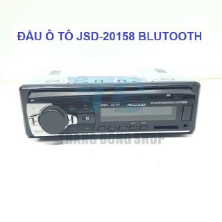 Đầu ôtô jsd-20158 radio + usb + aux + blutooth 12v/24v - hàng nhập khẩu