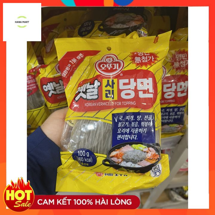 Miến khô, miến khoai lang Hàn Quốc loại cao cấp gói 100g