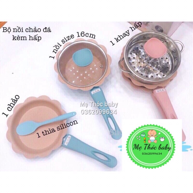 Bộ nồi hoa Lẻ Nồi xửng hấp