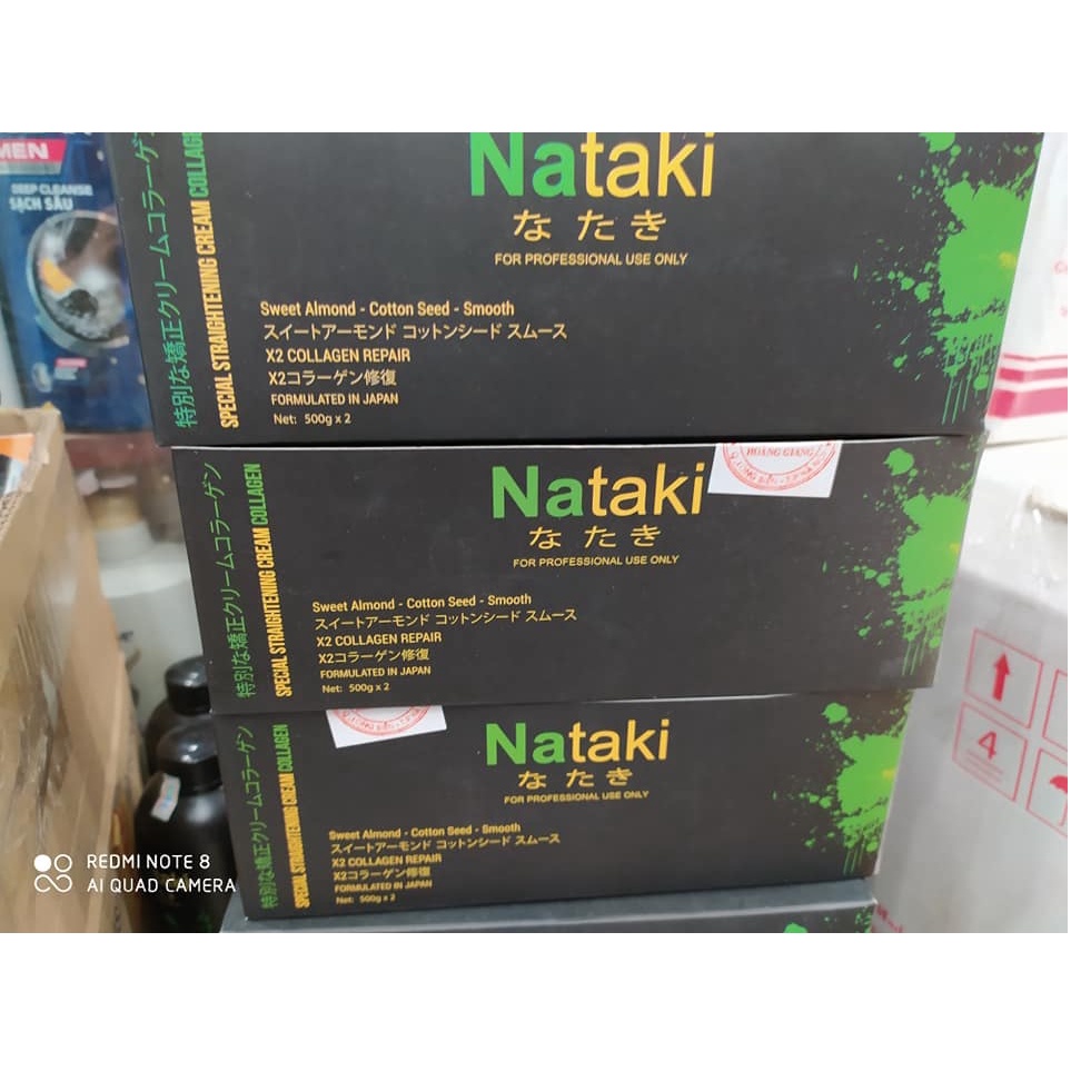 CẶP THUỐC KEM DUỖI ÉP TÓC KELLA COLLAGEN SUPER STRONG