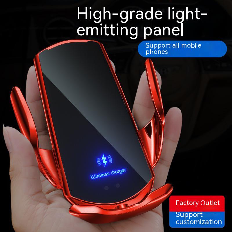 Giá Đỡ Điện Thoại Kiêm Sạc Không Dây Cảm Ứng 15W Cho Xe Hơi