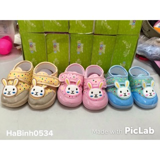 Giày tập đi cho bé 6-12m