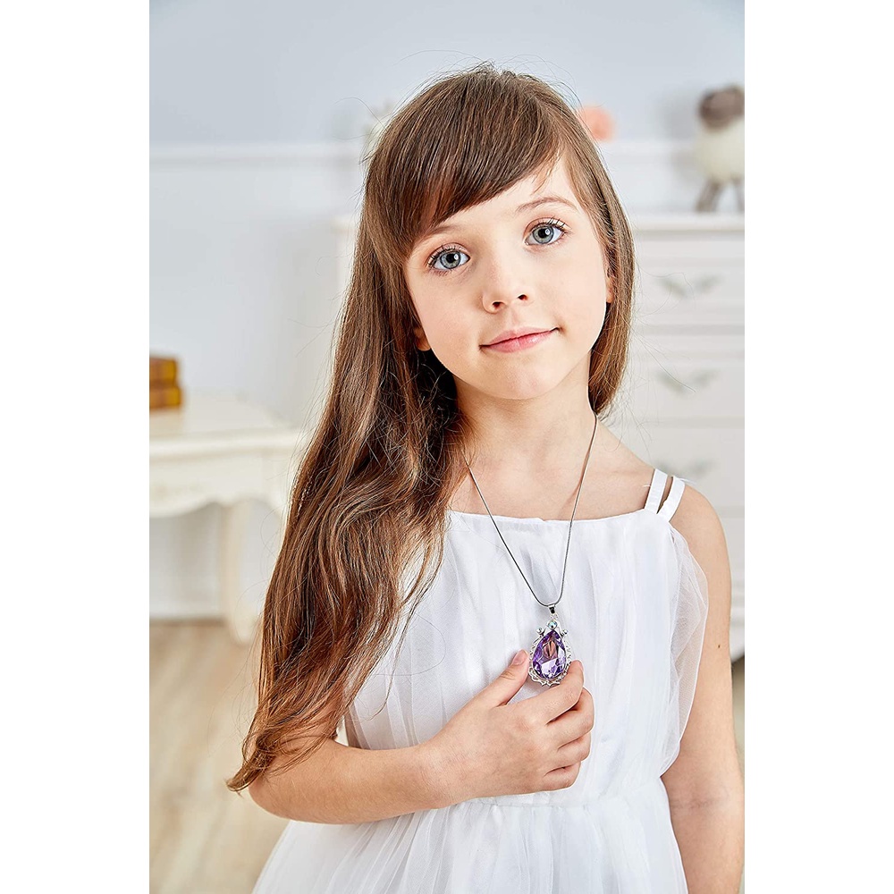 Vòng cổ Mặt Hình Giọt Nước Sofia The First Amulet Và Elena