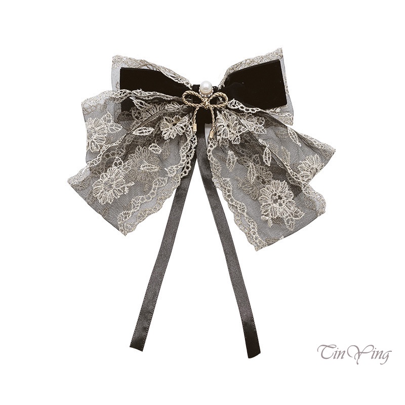 GETNOIVAS Kẹp tóc hình nơ xinh xắn cho nữ