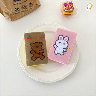[Hàng có sẵn] Miếng rửa chén dễ thương Korea