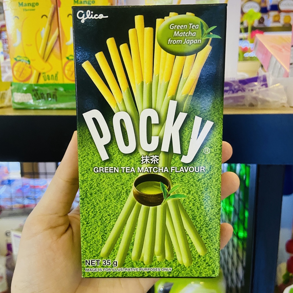Bánh Pocky Vị Trà Xanh Thái Lan