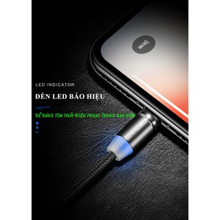 Cáp Sạc nhanh Từ Hít Nam Châm cho thiết bị Lightning / Micro USB / TYPE-C
