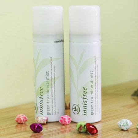 Xịt khoáng trà xanh Innisfree GREEN TEA MINERAL MIST 50ml