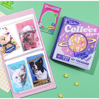 Sổ đựng ảnh bo góc Daiso Hàn