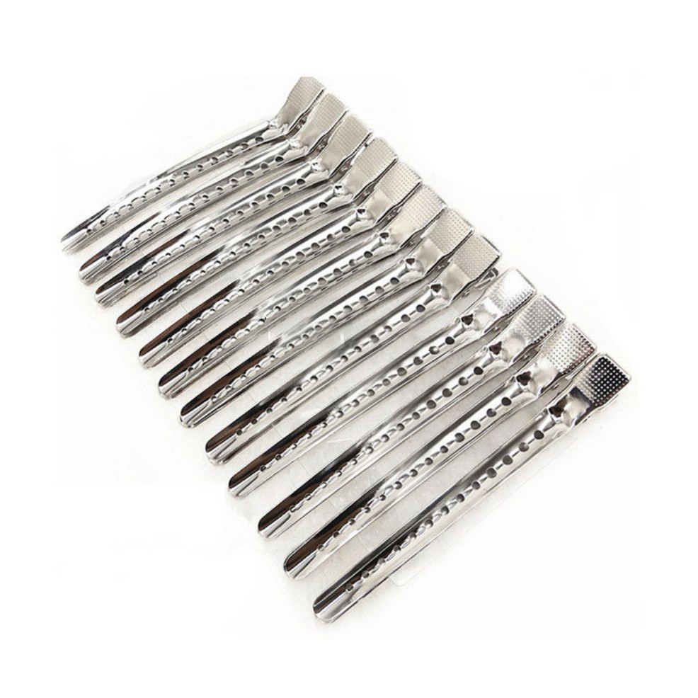 Set 12 chiếc kẹp vịt inox không gỉ