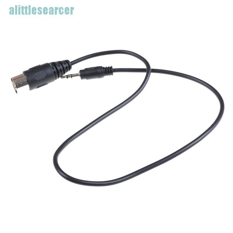 Dây Cáp Âm Thanh 5 Pin Din MIDI Male Sang 3.5mm Male 1x Din