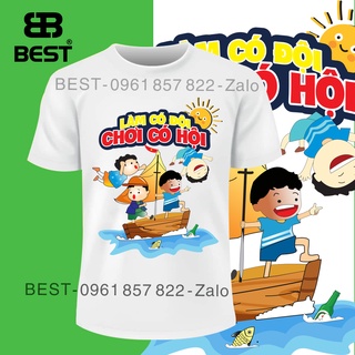 [RẺ VÔ ĐỊCH] ÁO NHÓM DU LỊCH ĐI BIỂN TEAM WORK GIÁ RẺ