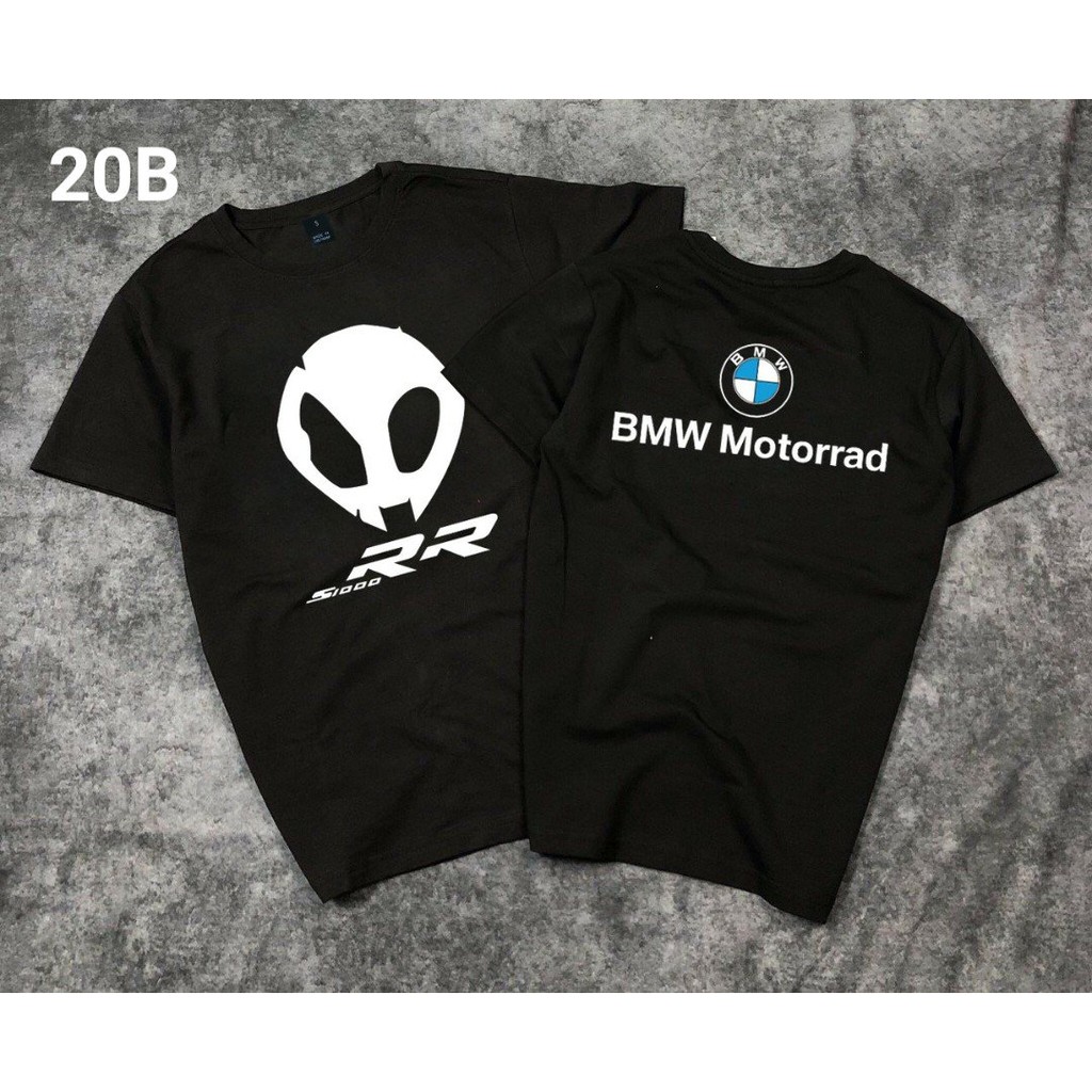(SALE 50%)Áo Thun BMW S1000RR Biker Cotton Cao Cấp