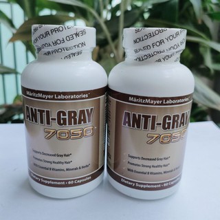 Viên uống hạn chế tóc bạc sớm anti gray 7050 60 viên -mỹ
