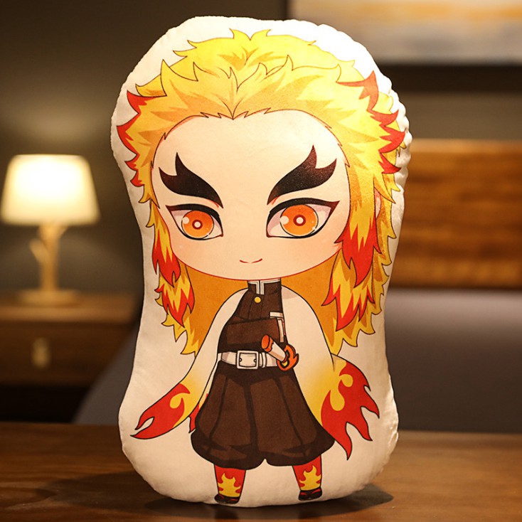 Gối họa tiết nhân vật hoạt hình Demon Slayer Kimetsu No Yaiba độc đáo