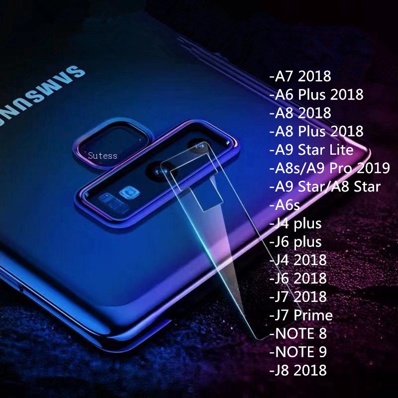 Miếng dán bảo vệ mặt kính điện thoại cường lực cho Samsung Galaxy NOTE 8 9 A7 A8 A8S PRO Plus A9 STAR J4 J6 J7 J8