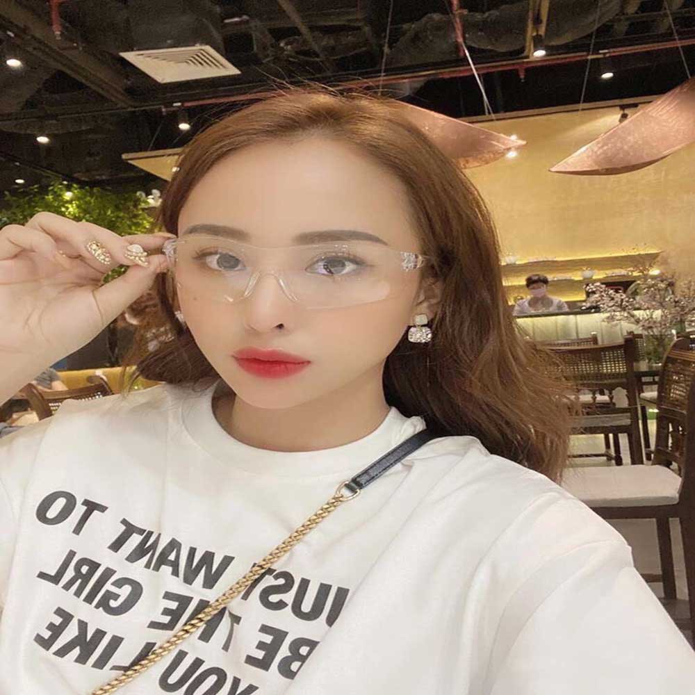 Mắt kính phòng dịch đi đường bảo vệ mắt chắn tia💖FREESHIP💖kính bảo hộ trong suốt chống bụi UV AH1460 | BigBuy360 - bigbuy360.vn