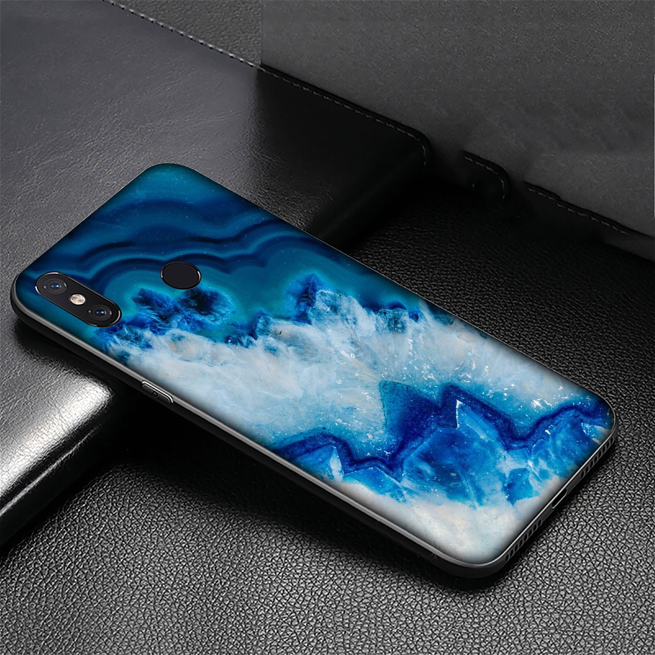 Mềm Ốp Điện Thoại Silicon Họa Tiết Vân Đá Màu Hồng Sang Trọng Cho Xiaomi Redmi Note 8 6 Pro 8t 6a 8a Note6 Note8