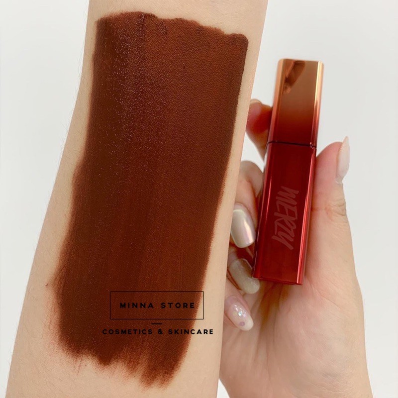 [Màu V13-V18]SON KEM MERZY VELVET TINT SEASON 3 VỎ ĐỎ | BigBuy360 - bigbuy360.vn