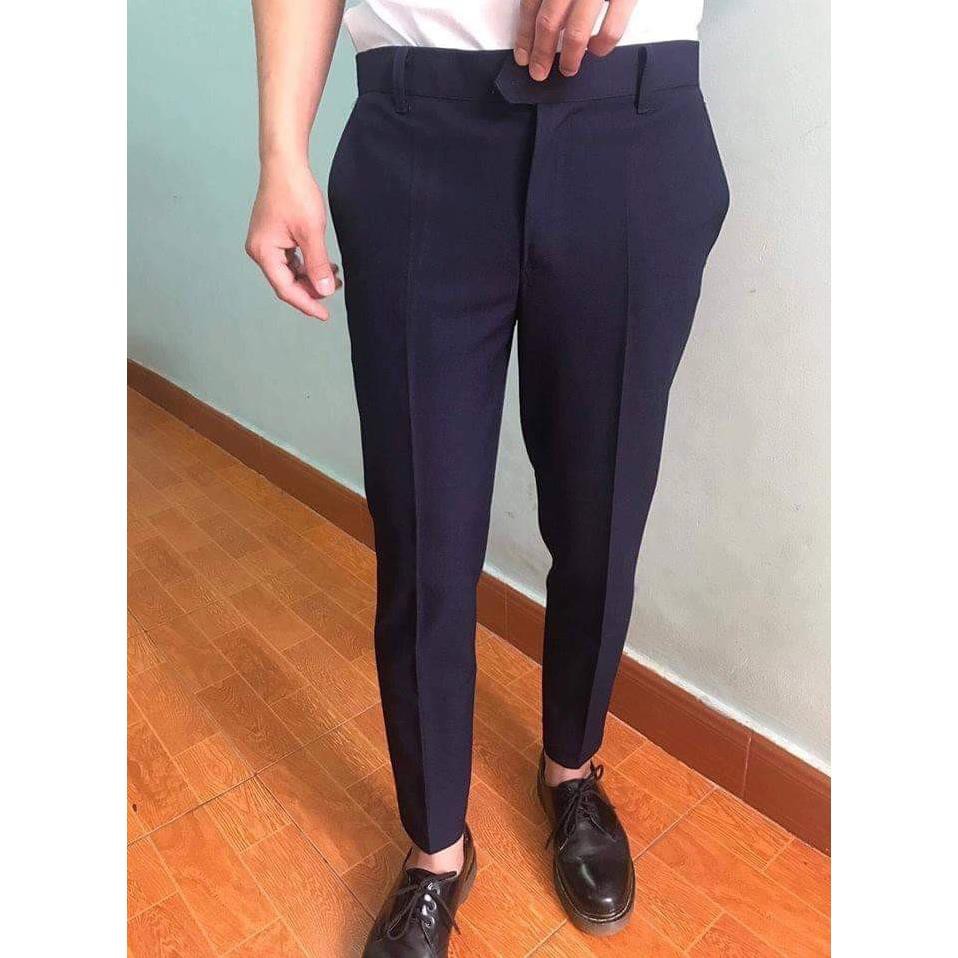 Hàng Auth Quần tây nam công sở ống côn T-Max vải co giãn 4 chiều form slimfit thời trang | BigBuy360 - bigbuy360.vn