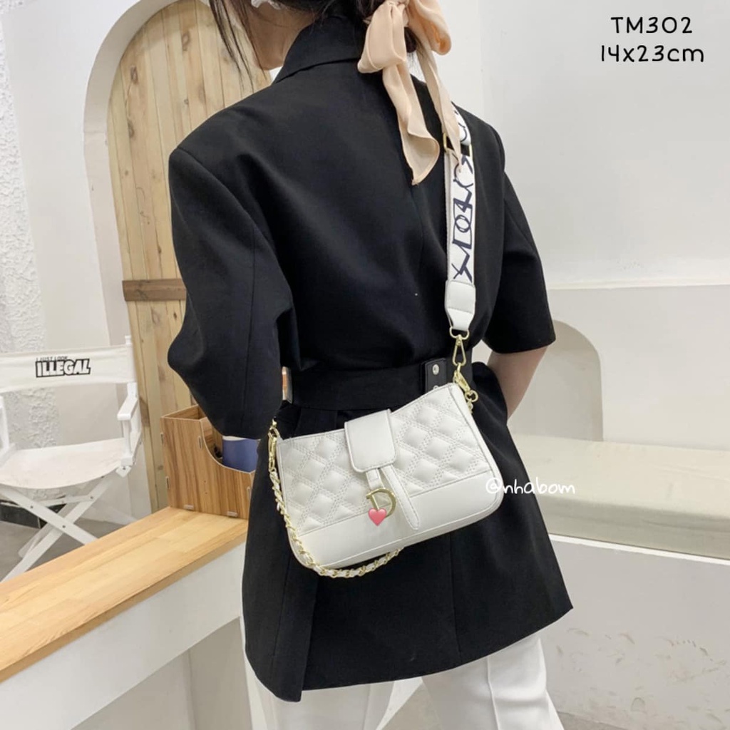 Túi Chữ D Kèm 2 Quai Đeo