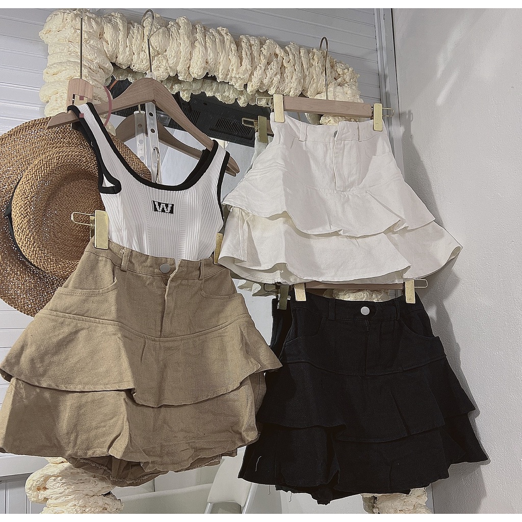 QUẦN GIẢ VÁY TẦNG