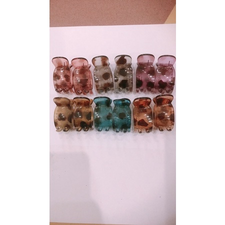 Sỉ 12 kẹp càng cua 3răng 5răng trơn bóng nhám hàng đẹp