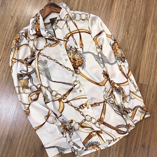 Áo Somi Đanh Zara Basic In Hoa Văn - 0970