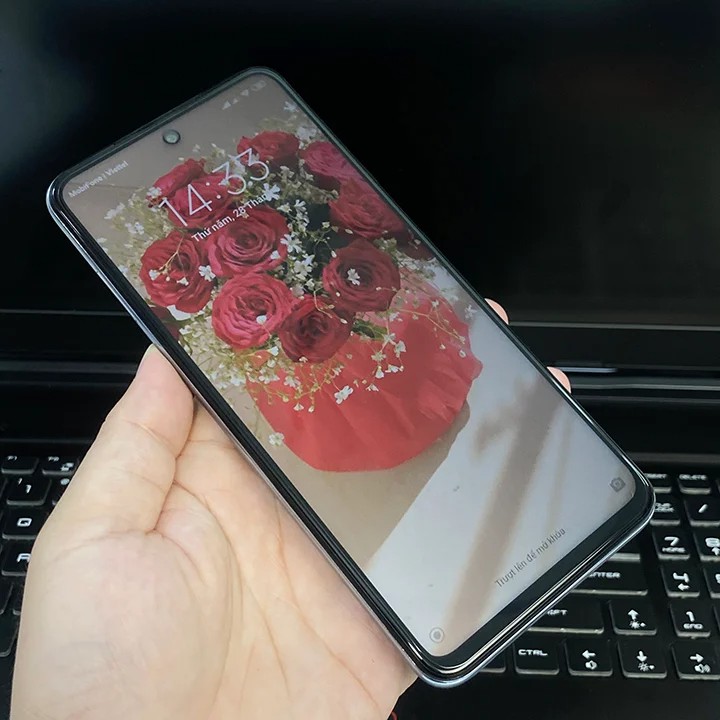 Kính cường lực cho Xiaomi Redmi Note 9S - Note 9 Pro chống nhìn trộm full viền đen