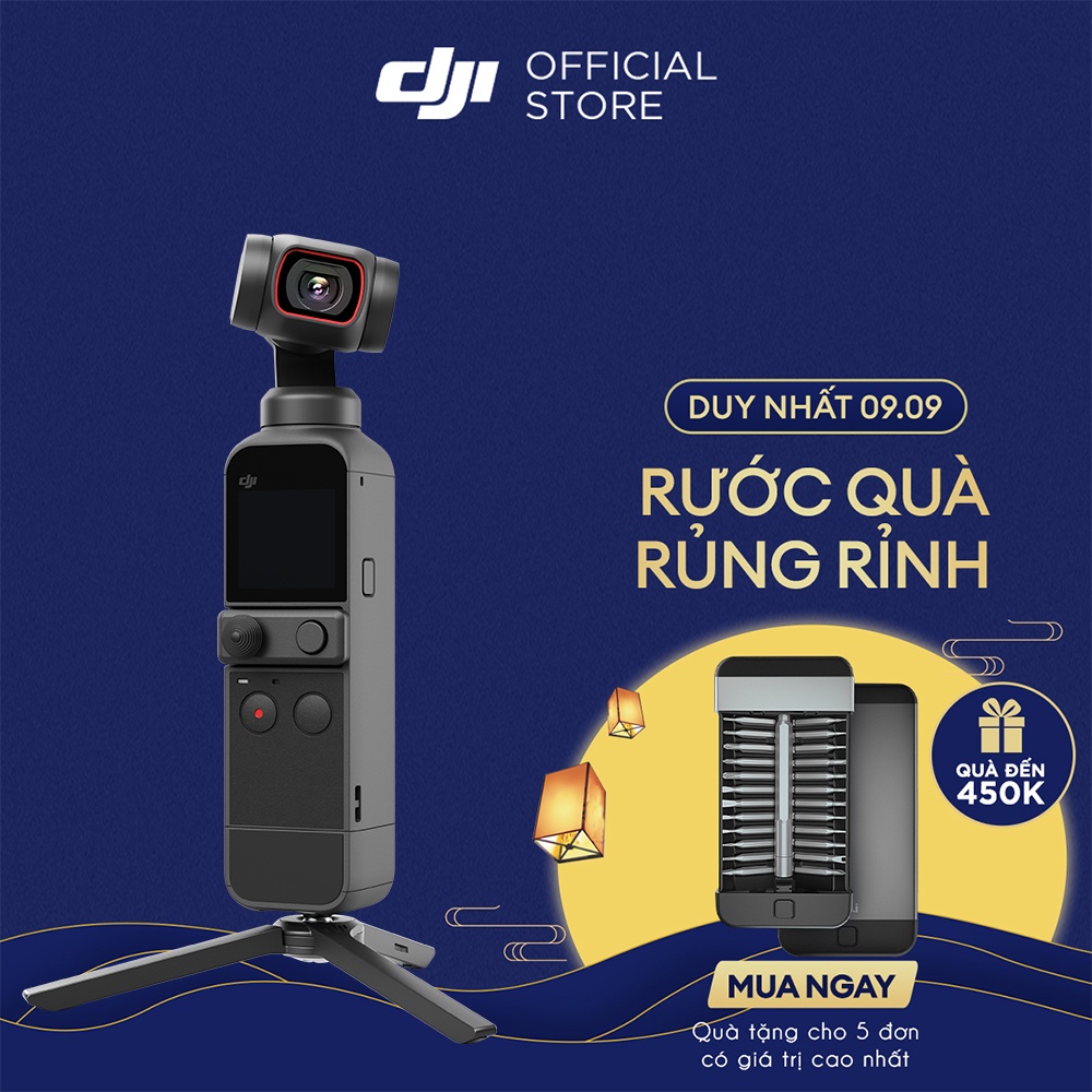 Máy quay phim DJI Osmo Pocket 2 Chống Rung 4K 60fps - Hàng chính hãng - Bảo hành 12 tháng