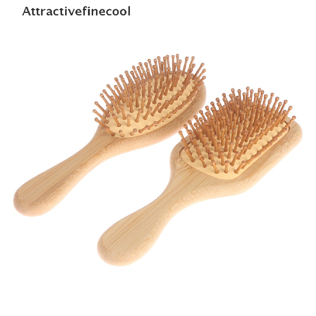 Lược Chải Tóc Massage Da Đầu Bằng Tre