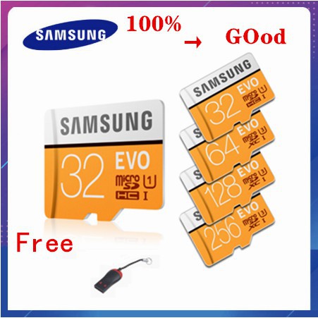 Thẻ nhớ Samsung U3 Micro SD 256gb / 128GB / 64GB tốc độ cao tiện dụng chất lượng cao