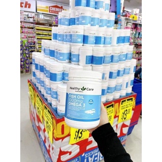 Dầu cá Omega 3 Fish Oil 1000mg Healthy Care 400 viên
