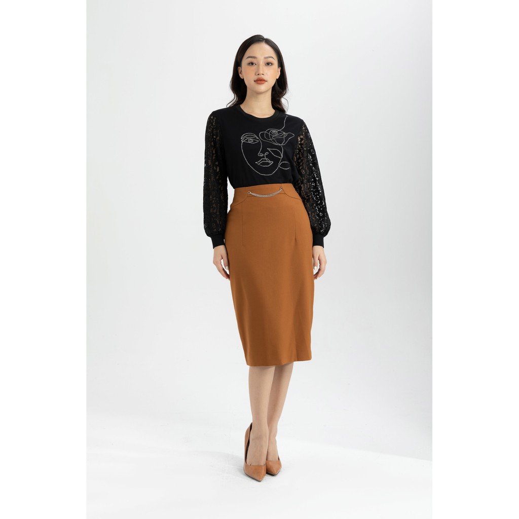 [Mã WABRM4  giảm 15% tối đa 50k đơn 150k] IVY moda Chân váy nữ MS 31M6232