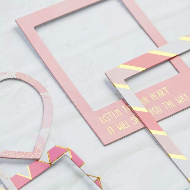 Túi sticker khung ảnh trang trí sổ