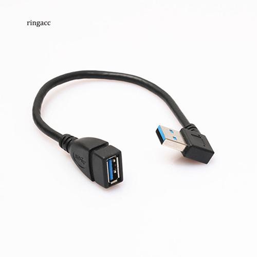 Dây cáp mở rộng nối cổng USB 3.0 sang đầu cắm Type A vuông góc phải 90 độ tiện dụng | WebRaoVat - webraovat.net.vn