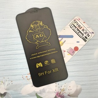 Dán cường lực Nhám Full màn hình iPhone XR - iPhone 11