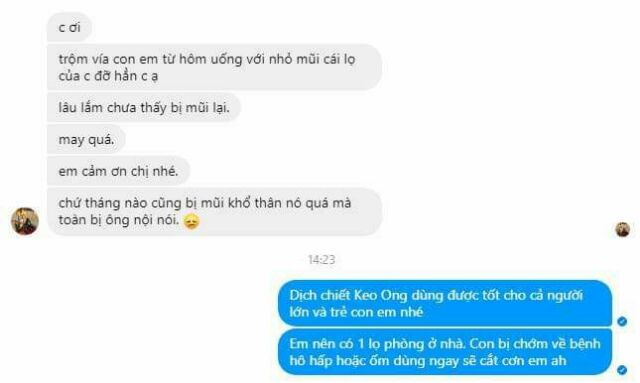 DỊCH CHIẾT KEO ONG NHỎ GIỌT