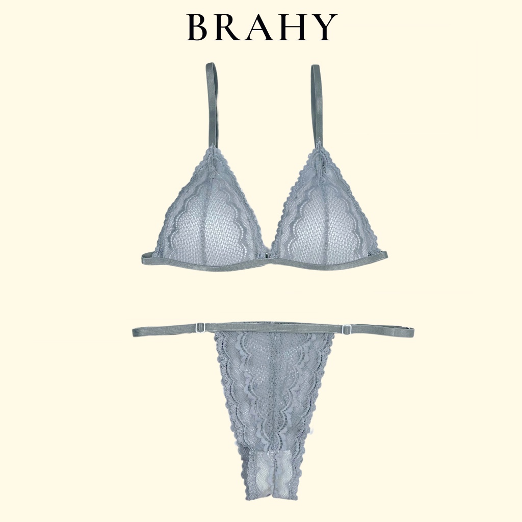 Đồ lót nữ sexy vải ren cao cấp hàng thiết kế có giới hạn BRAHY 042