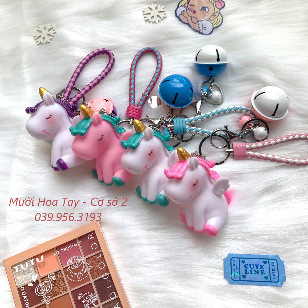 Móc khóa dễ thương hoạt hình Kỳ Lân Unicorn MK02