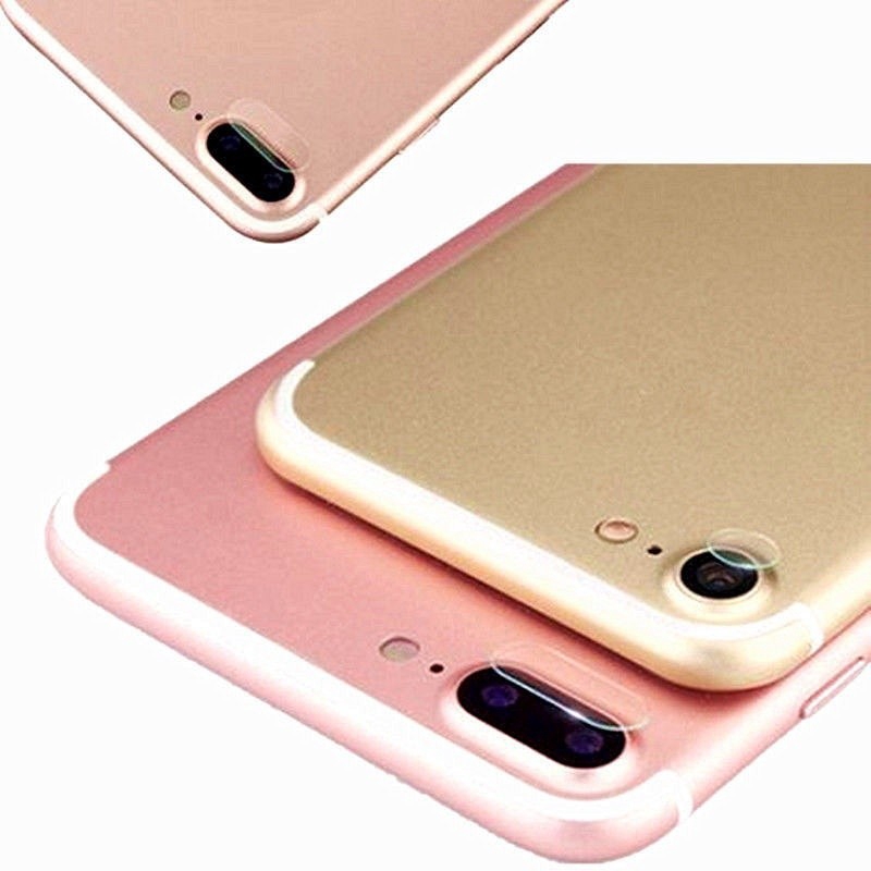 Miếng kính cường lực cứng 9H dán bảo vệ ống kính máy ảnh sau cho điện thoại iPhone 7 Plus