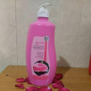 Sữa tắm cao cấp she'na 1200ml - tinh chất hoa tsubaki nhật