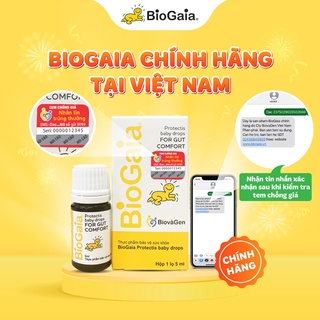 Men vi sinh biogaia protectis drops cải thiện hệ tiêu hóa xuất xứ thụy - ảnh sản phẩm 8