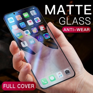 Miếng dán màn hình cường lực mặt nhám chống vân tay dùng cho iPhone 13 12 Mini 11 Pro 7 8 6 6s Plus X Xs Max Xr SE 2020 SE2