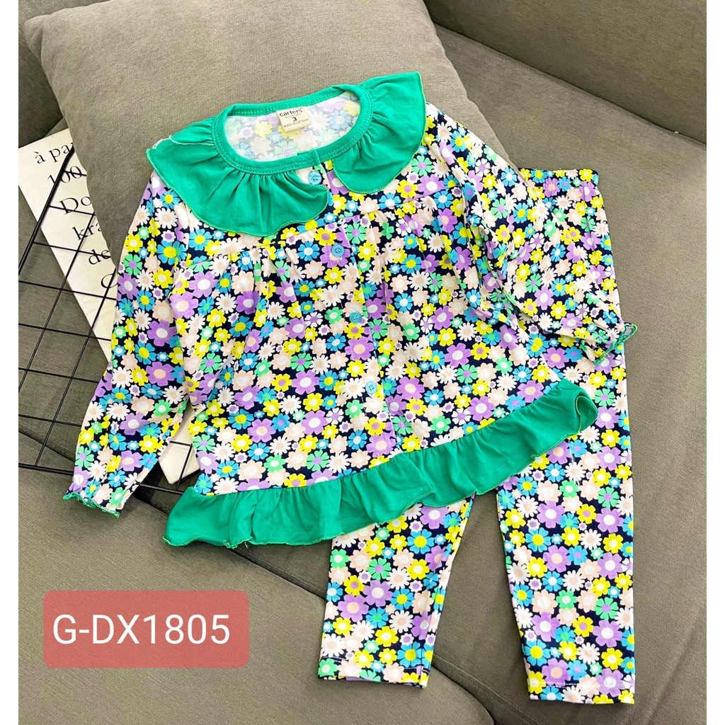 Pijama bánh bèo họa tiết