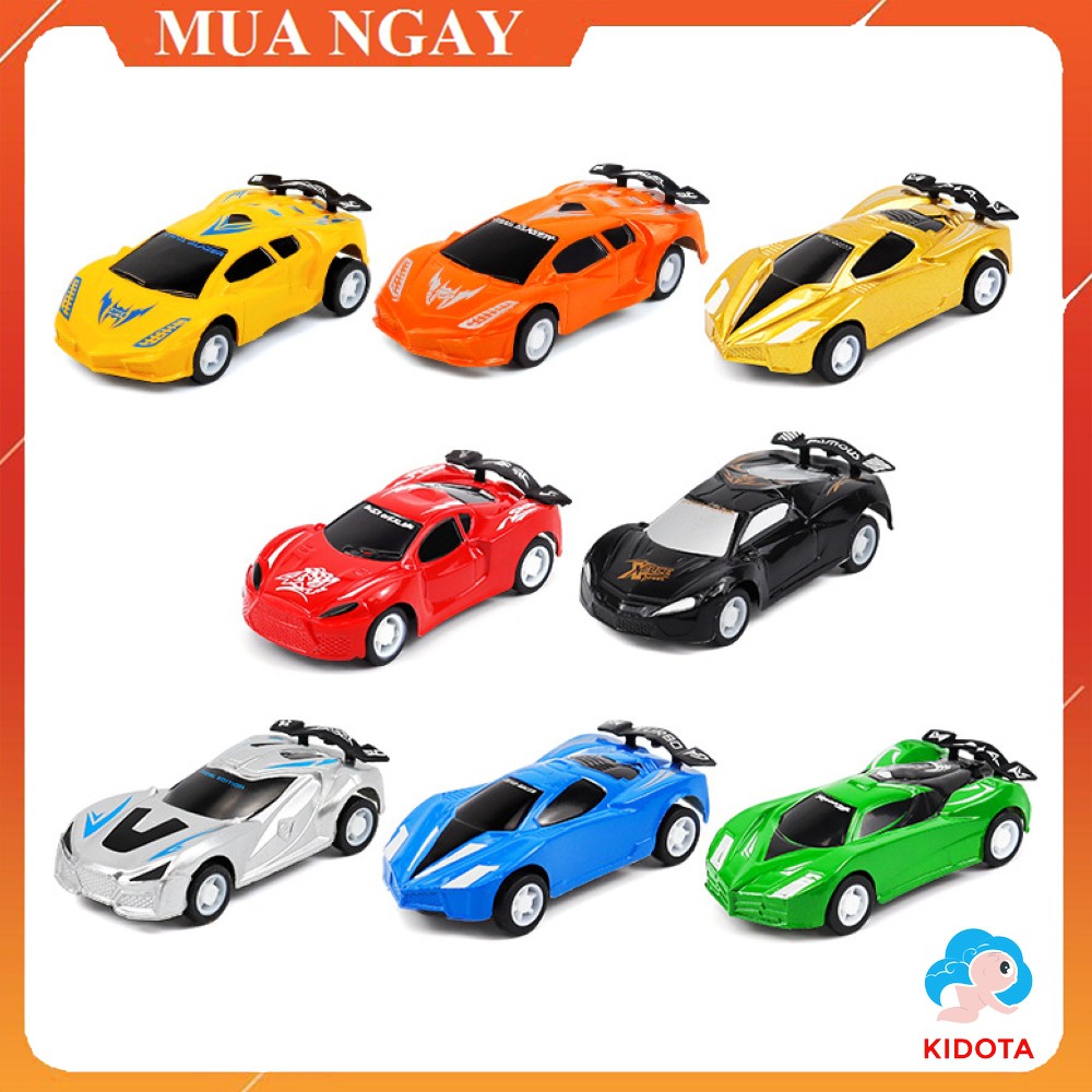 Ô tô đồ chơi mô hình xe đua chất liệu nhựa bền đẹp an toàn cho bé XMH04