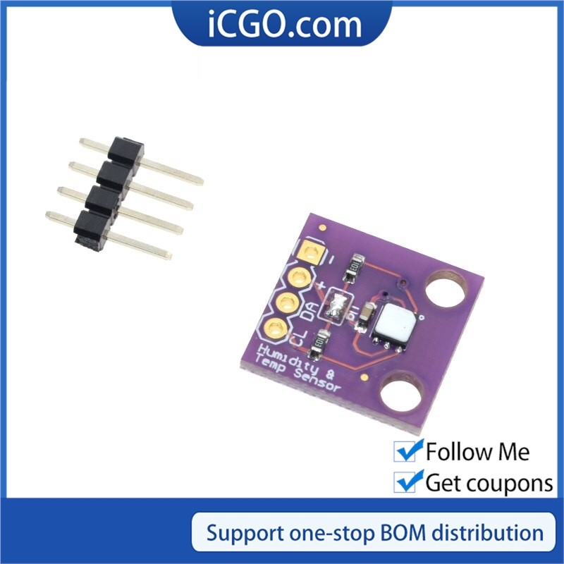 Cảm Biến Độ Ẩm Si7021 Công Nghiệp Với I2C Gy-213V-SI7021