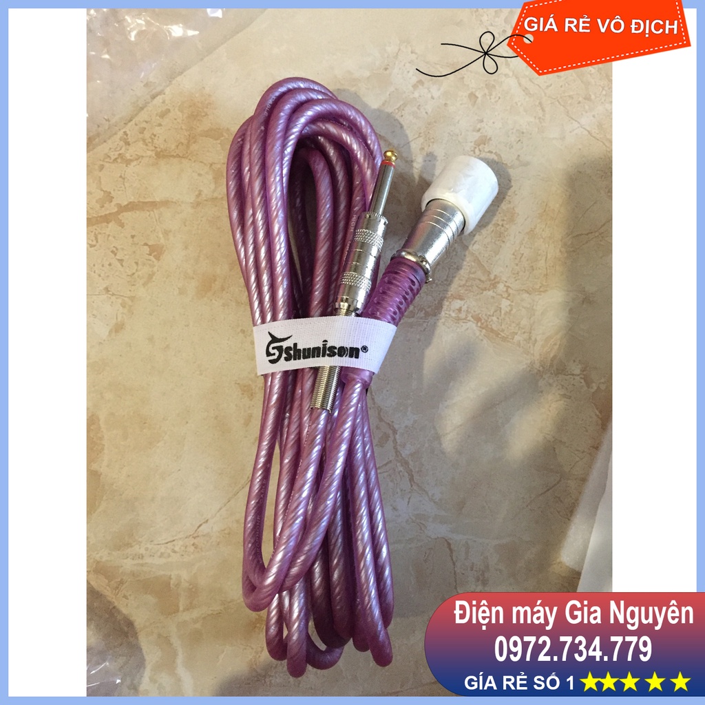 Micro dây Karaoke KTV SN-001 chống hú, hút âm nhạy, âm thanh chuẩn, dây dài chắc chắn