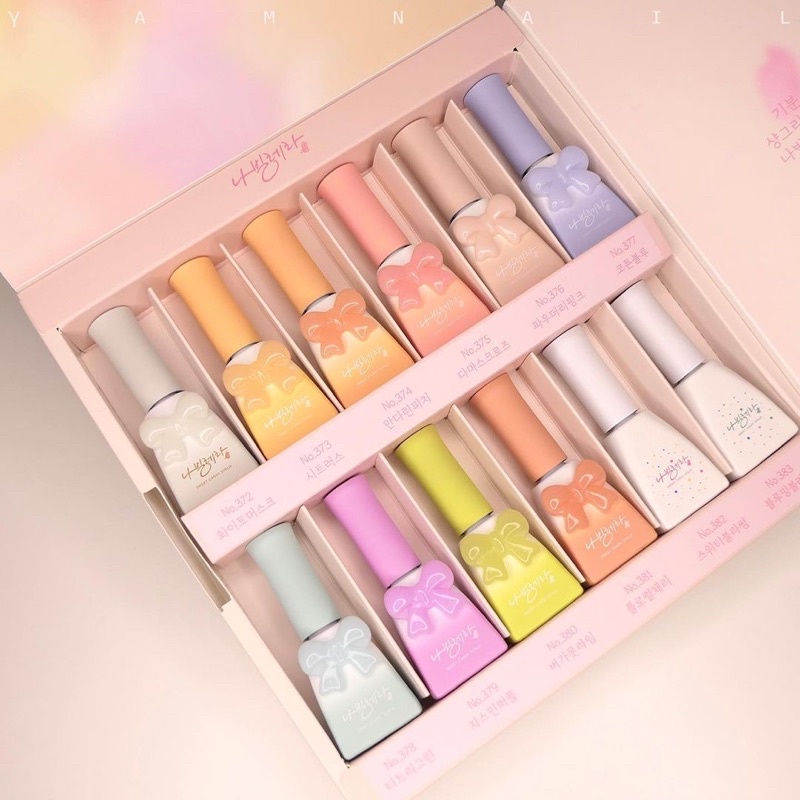 Sơn thạch Candy Nail chính hãng Hàn Quốc set Navillera