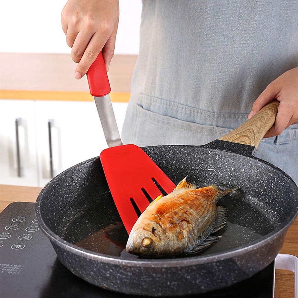 Bộ Dụng Cụ Nấu Ăn Bằng Silicone Chịu Nhiệt Chống Dính